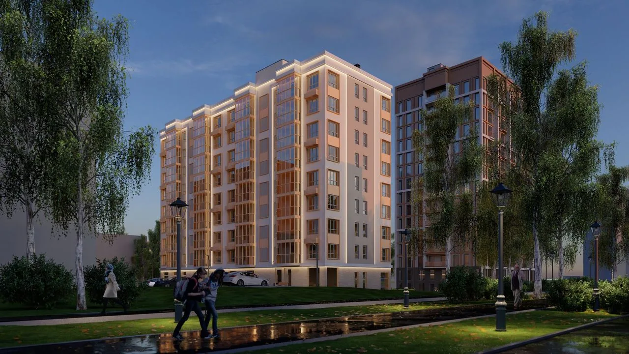2-комнатная квартира, 65,3 м², 5/9 эт. в ЖК «ОНИКС»