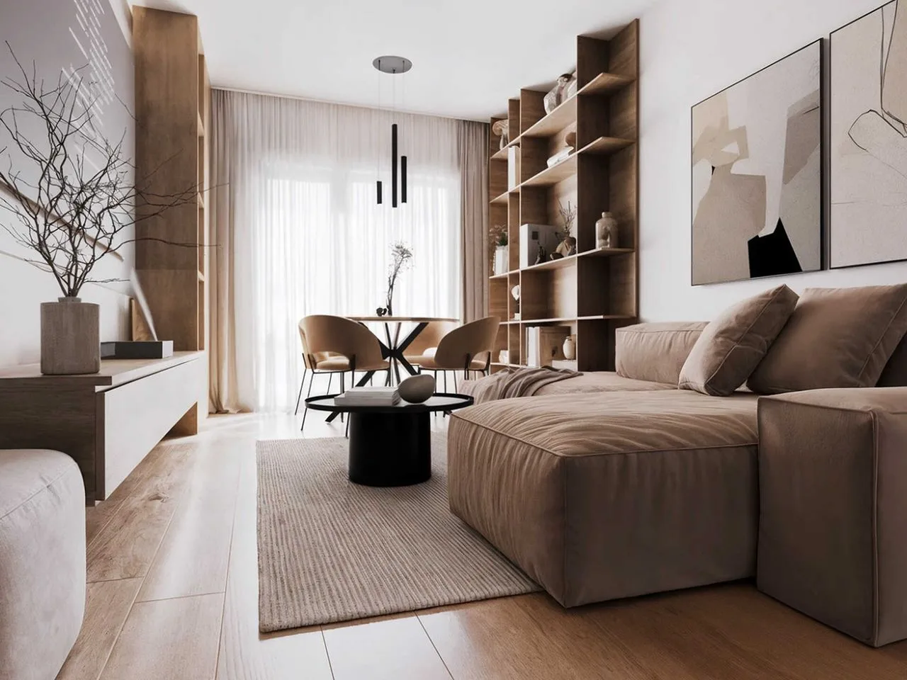 1-комнатная квартира, 34,3 м², 2/9 эт. в ЖК «Резиденция Селект»