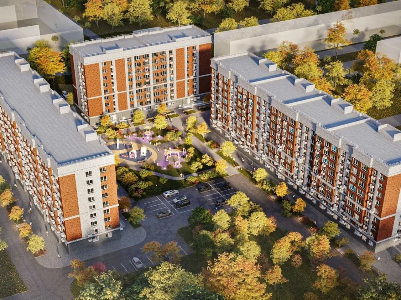 1-комнатная квартира, 34,3 м², 2/9 эт. в ЖК «Резиденция Селект»