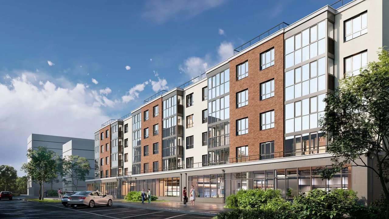 1-комнатная квартира, 37,46 м², 5/5 эт. в ЖК «АМЕТИСТ»