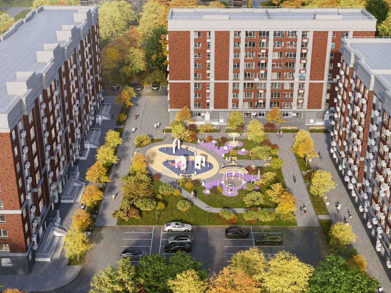 1-комнатная квартира, 34,3 м², 8/9 эт. в ЖК «Резиденция Селект»
