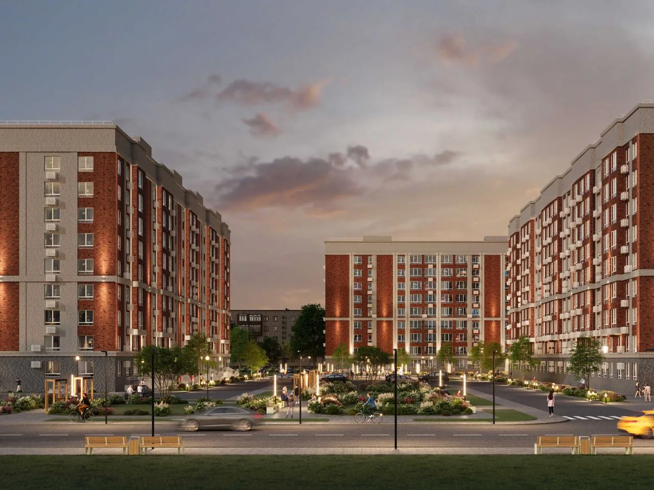 1-комнатная квартира, 34,3 м², 8/9 эт. в ЖК «Резиденция Селект»