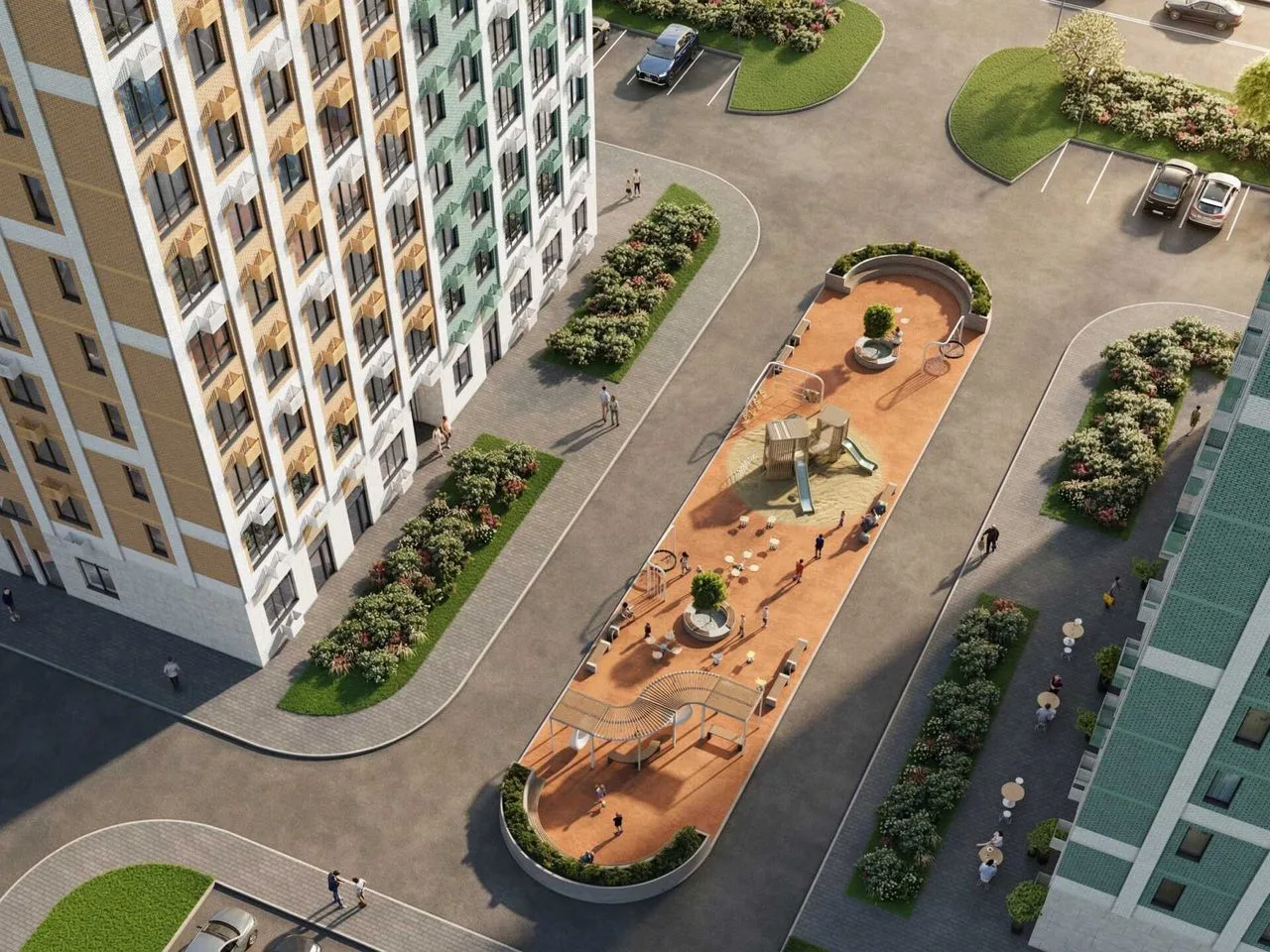 2-комнатная квартира, 51,4 м², 7/12 эт. в ЖК «Приморье»