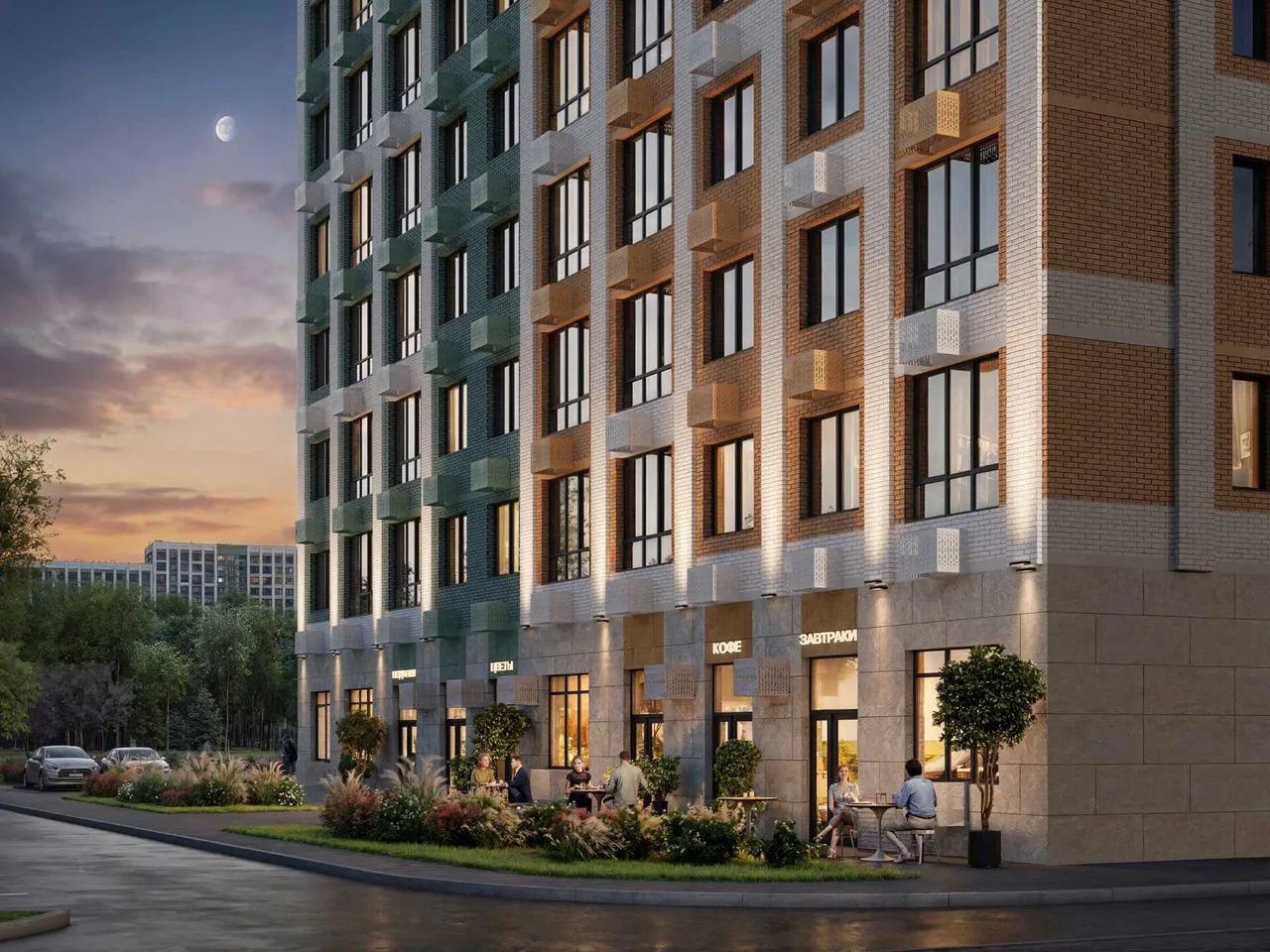 2-комнатная квартира, 51,4 м², 7/12 эт. в ЖК «Приморье»