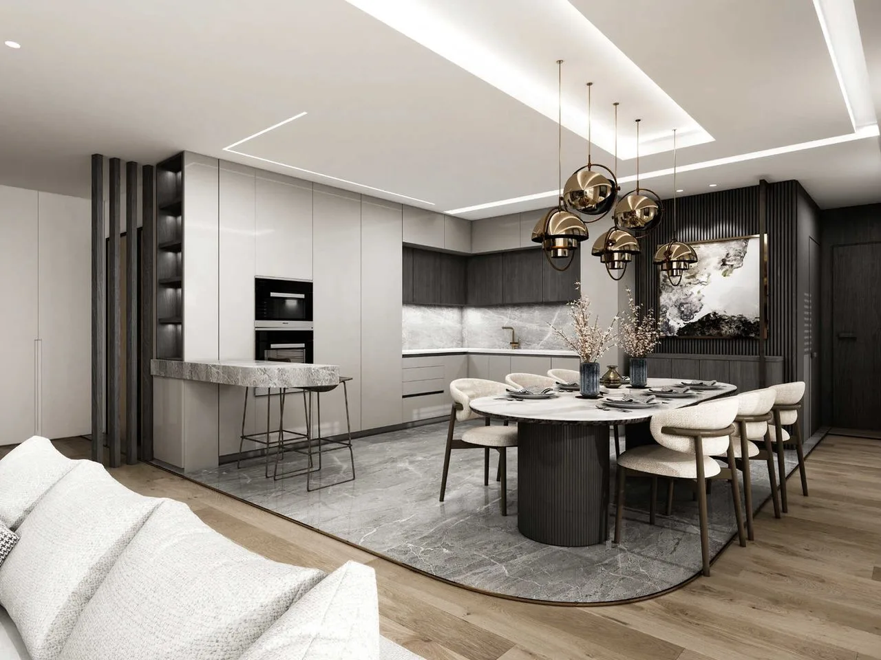 1-комнатная квартира, 35,2 м², 1/9 эт. в ЖК «Резиденция Концепт»