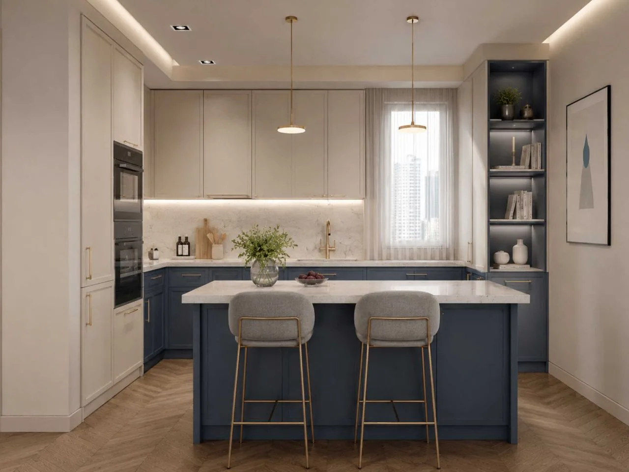 1-комнатная квартира, 35,2 м², 2/9 эт. в ЖК «Резиденция Концепт»