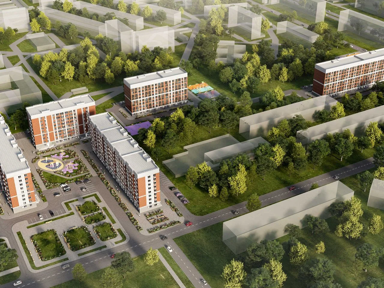 1-комнатная квартира, 35,9 м², 9/9 эт. в ЖК «Резиденция Селект»