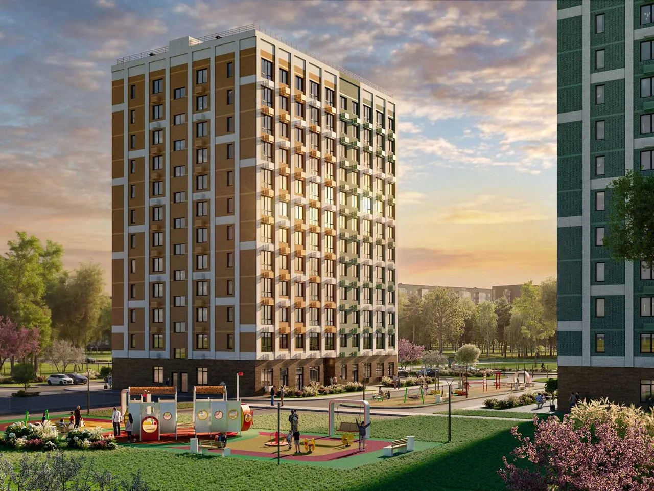 1-комнатная квартира, 35,8 м², 12/12 эт. в ЖК «Приморье»