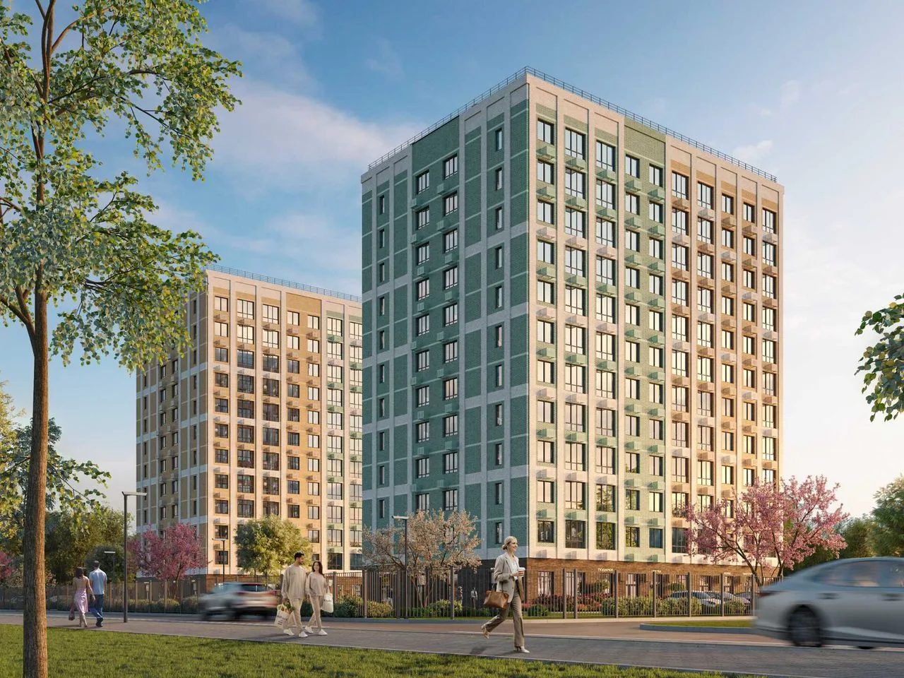 1-комнатная квартира, 35,8 м², 12/12 эт. в ЖК «Приморье»