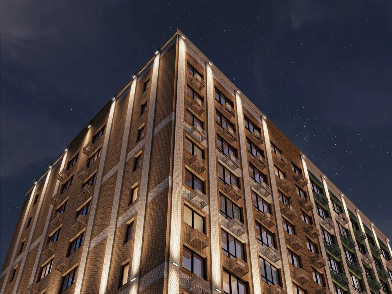 2-комнатная квартира, 51,4 м², 9/12 эт. в ЖК «Приморье»