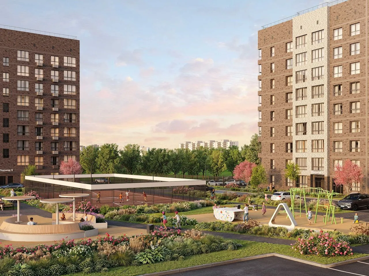 1-комнатная квартира, 35,5 м², 7/9 эт. в ЖК «Резиденция Концепт»