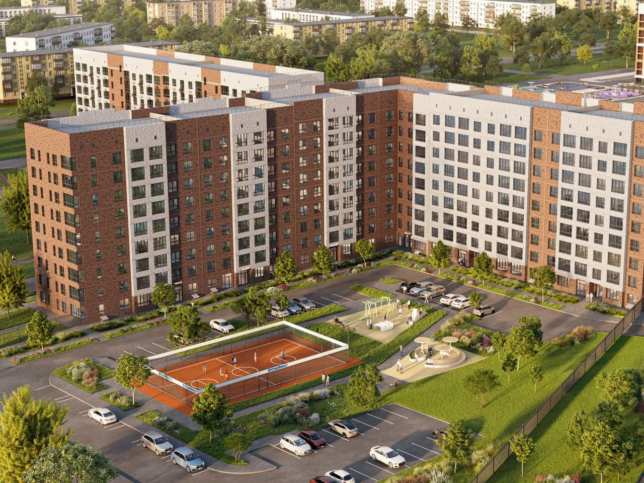 1-комнатная квартира, 35,5 м², 9/9 эт. в ЖК «Резиденция Концепт»