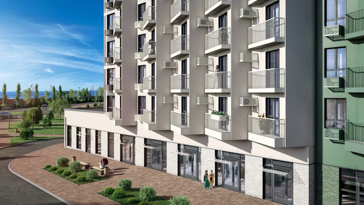 1-комнатная квартира, 29 м², 2/19 эт. в ЖК «Дом у моря»